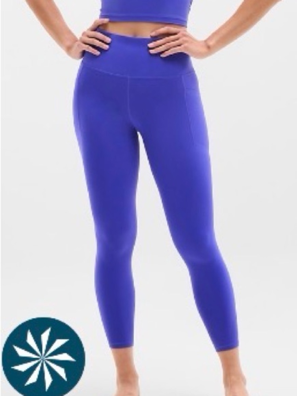 Athleta Borealis casual wear, vest and leggings - Picture 2 of 4